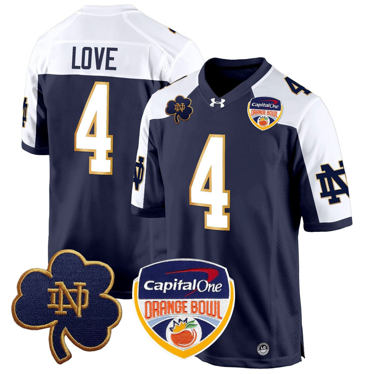 NDFI 2024 Orange Bowl Patch Game Jersey