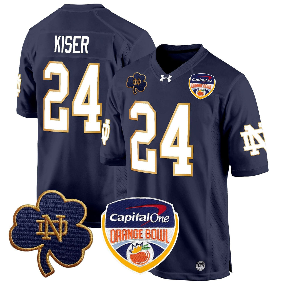 NDFI 2024 Orange Bowl Patch Game Jersey