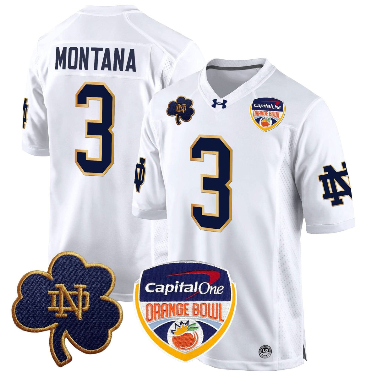 NDFI 2024 Orange Bowl Patch Game Jersey