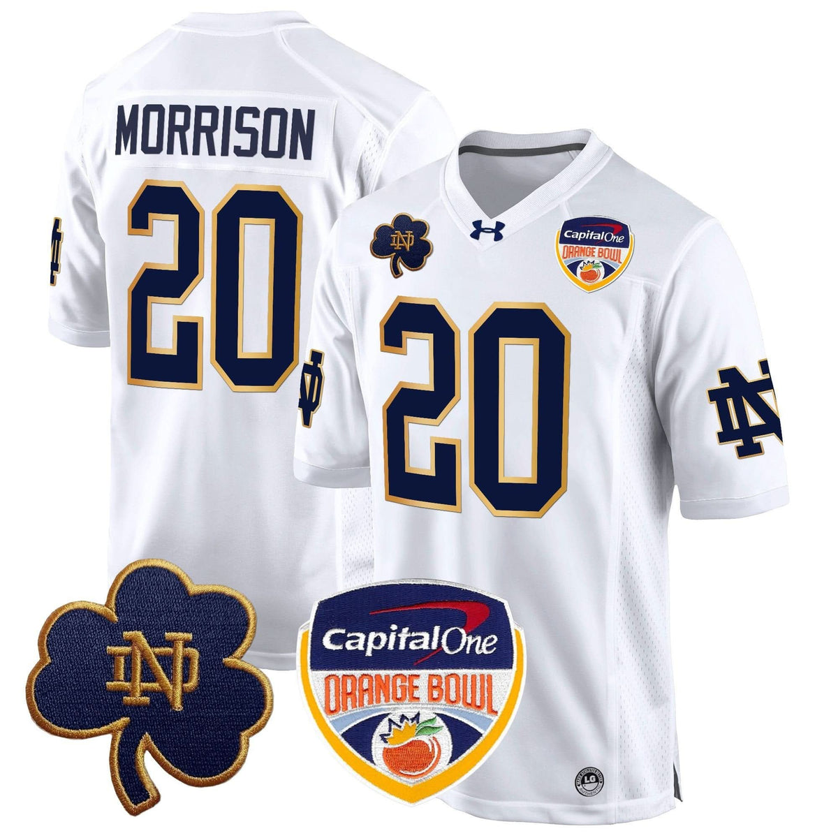 NDFI 2024 Orange Bowl Patch Game Jersey