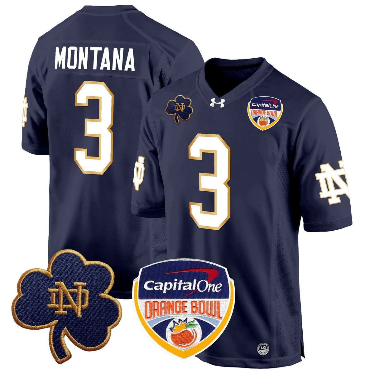 NDFI 2024 Orange Bowl Patch Game Jersey