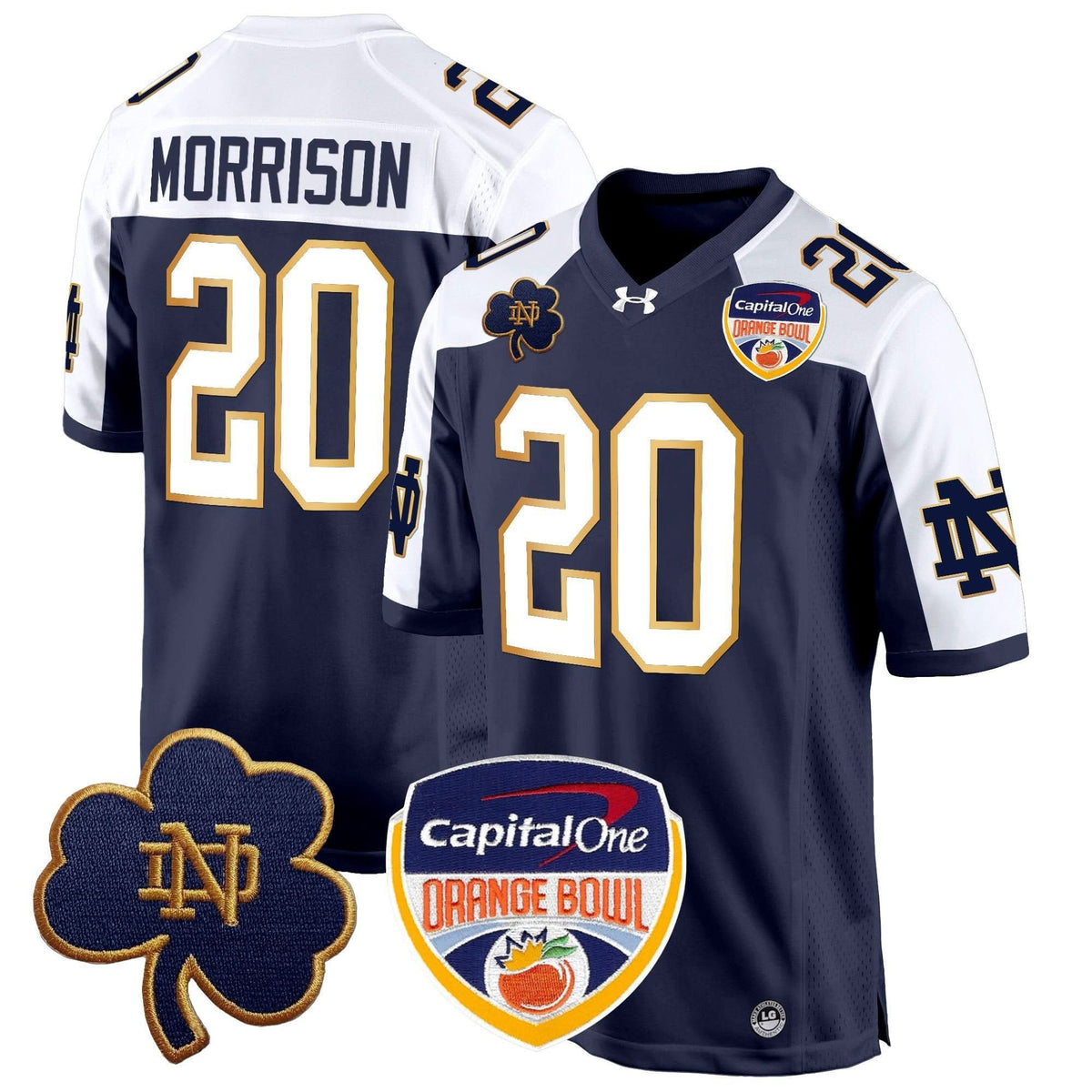 NDFI 2024 Orange Bowl Patch Game Jersey