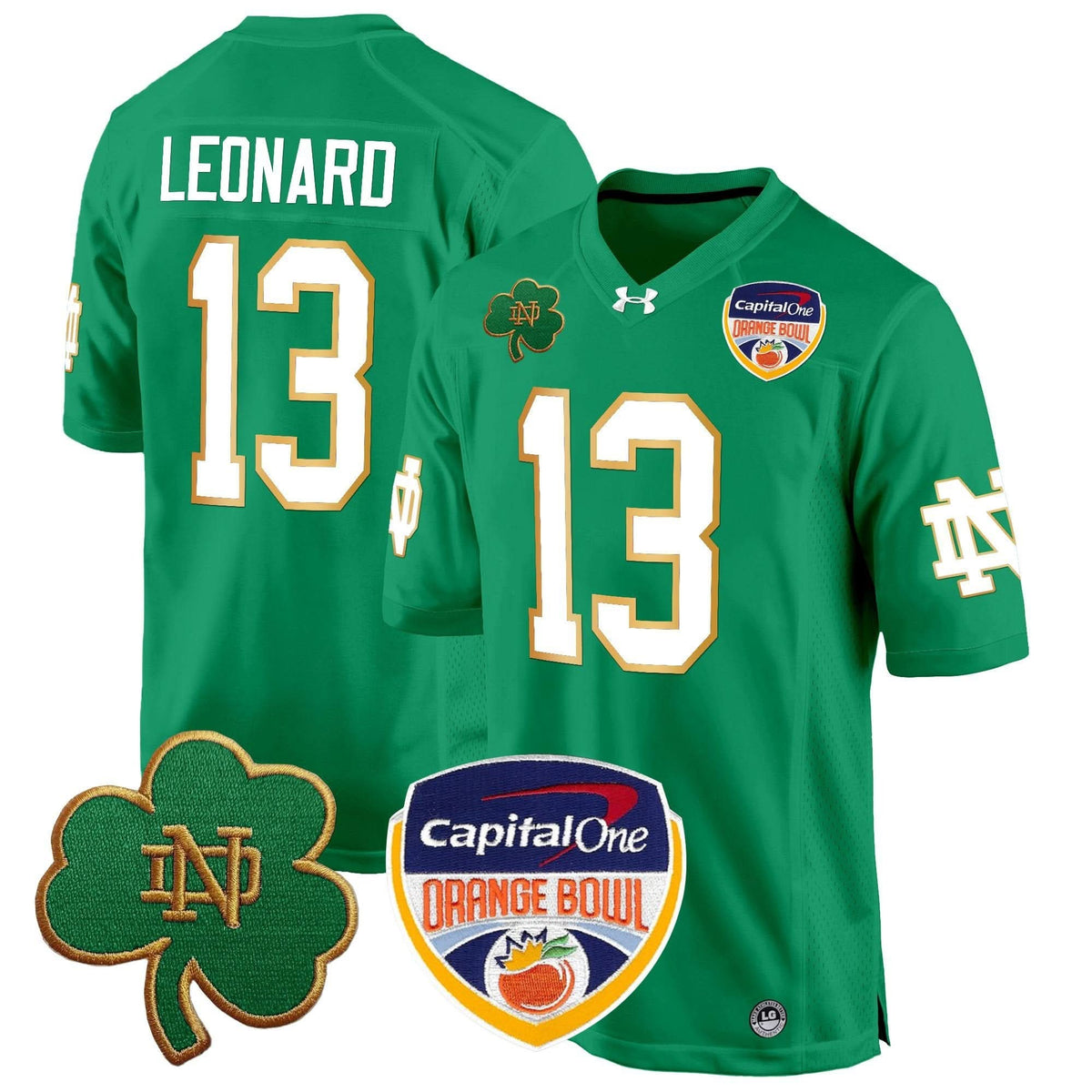 NDFI 2024 Orange Bowl Patch Game Jersey