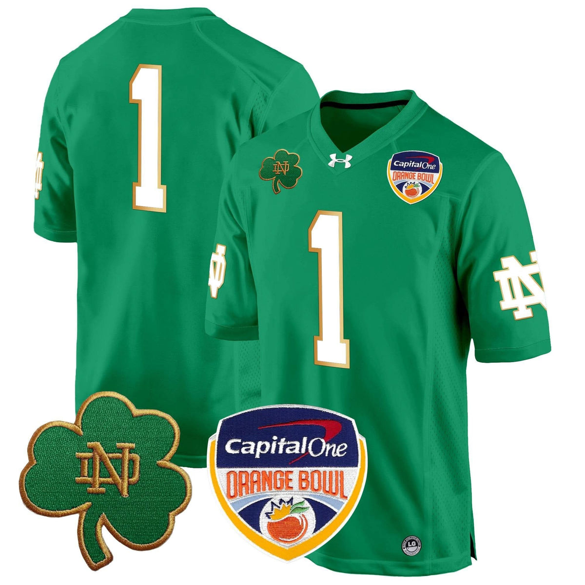 NDFI 2024 Orange Bowl Patch Game Jersey