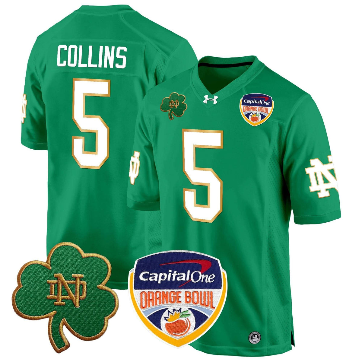 NDFI 2024 Orange Bowl Patch Game Jersey