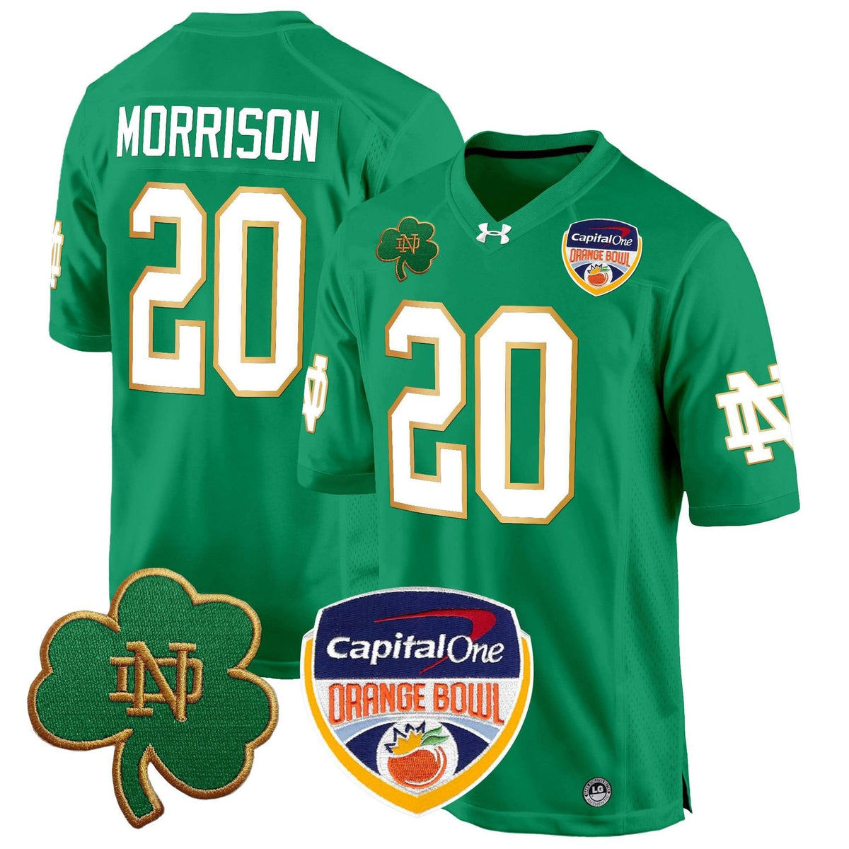 NDFI 2024 Orange Bowl Patch Game Jersey