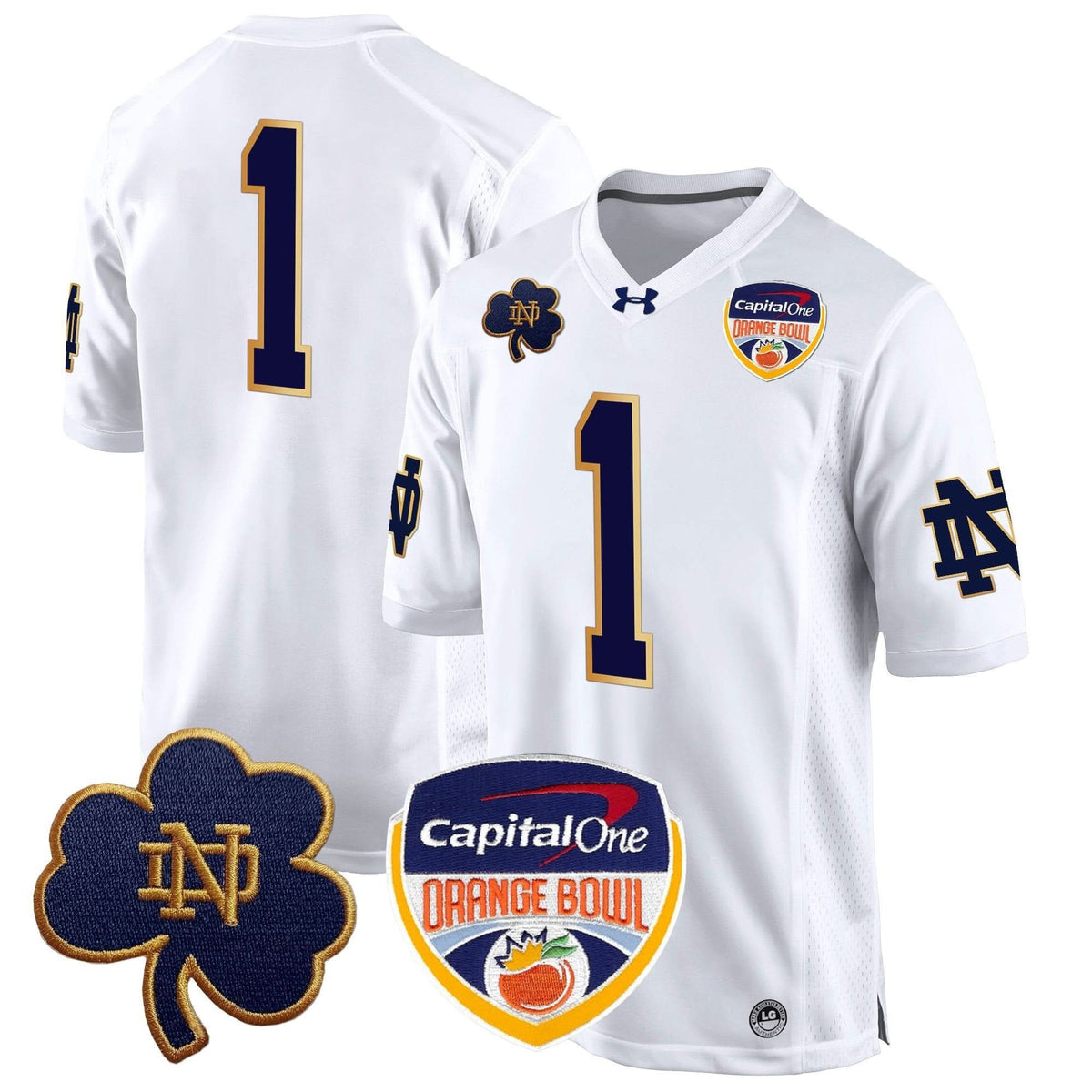 NDFI 2024 Orange Bowl Patch Game Jersey