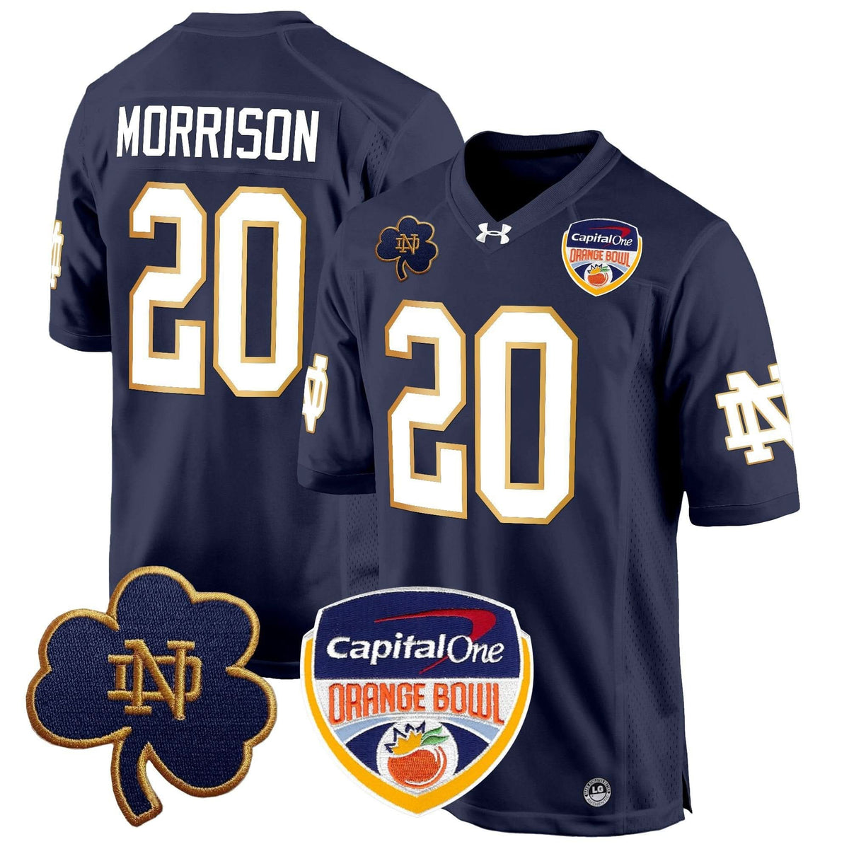 NDFI 2024 Orange Bowl Patch Game Jersey