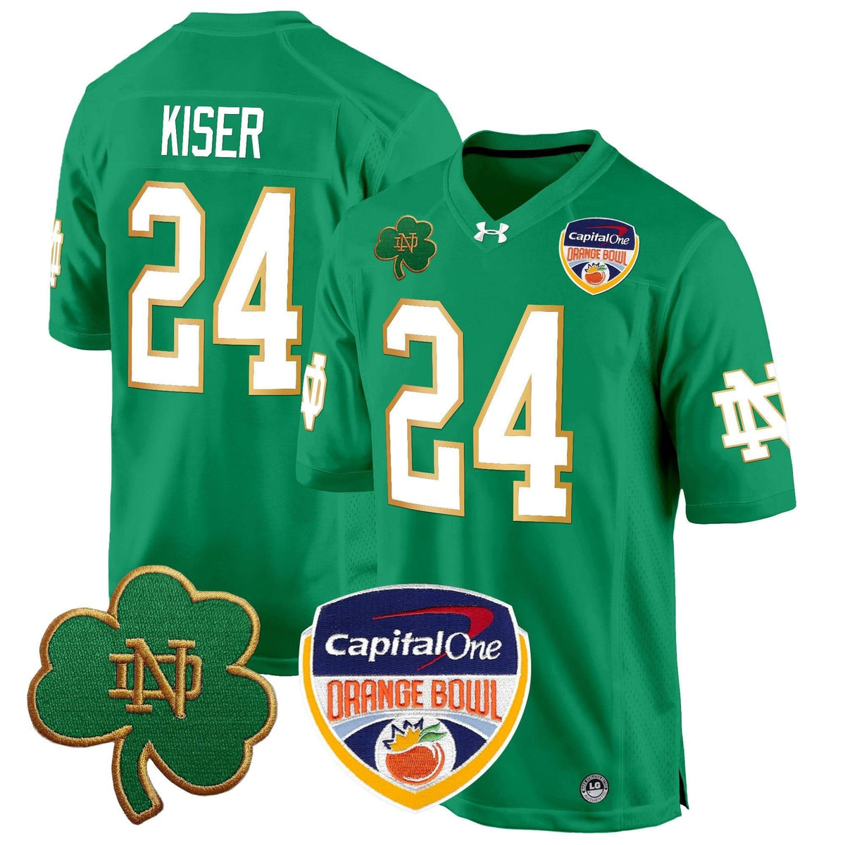 NDFI 2024 Orange Bowl Patch Game Jersey