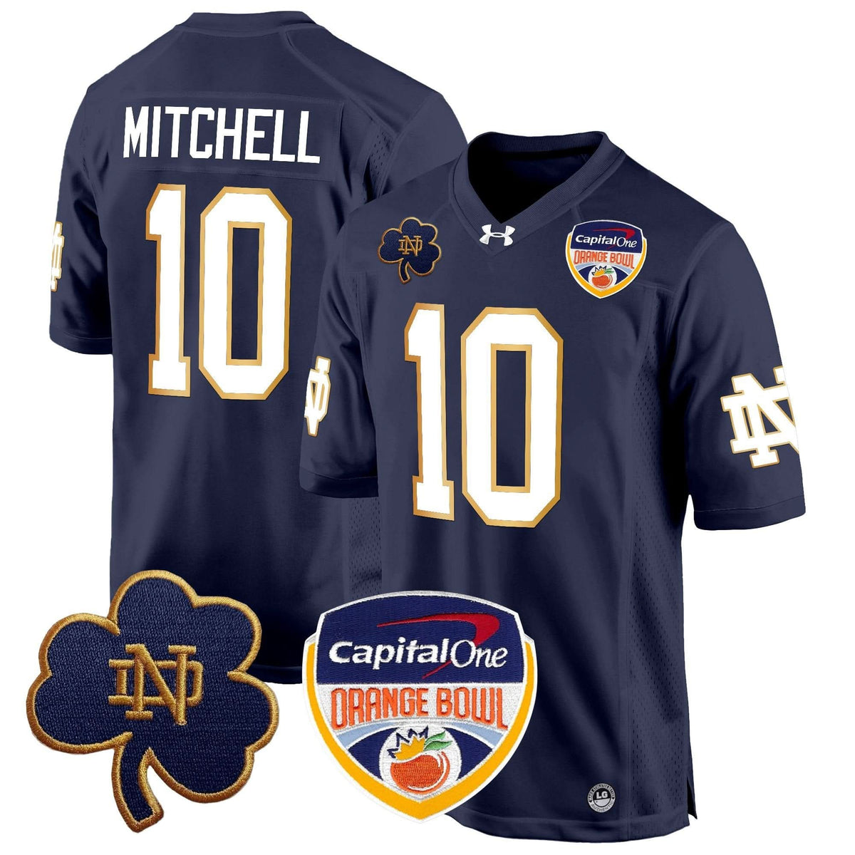 NDFI 2024 Orange Bowl Patch Game Jersey