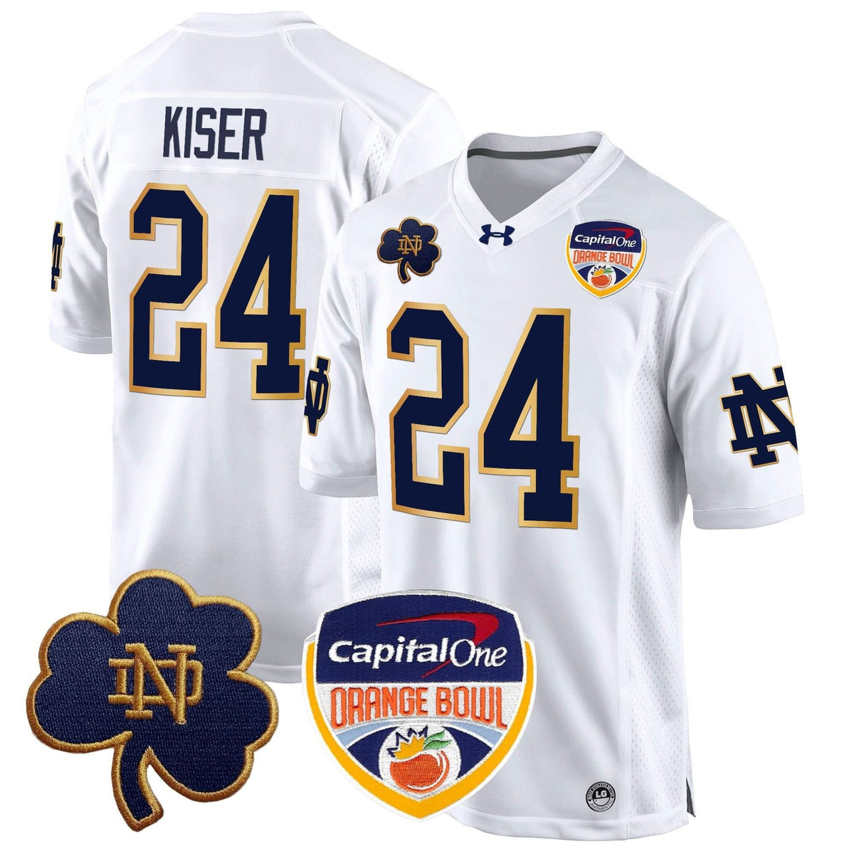 NDFI 2024 Orange Bowl Patch Game Jersey
