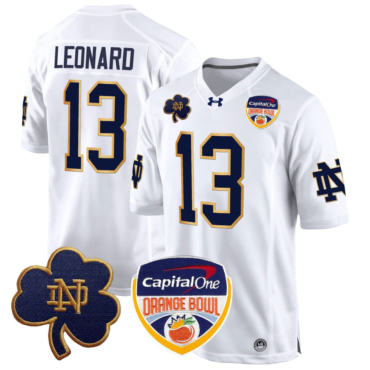 NDFI 2024 Orange Bowl Patch Game Jersey