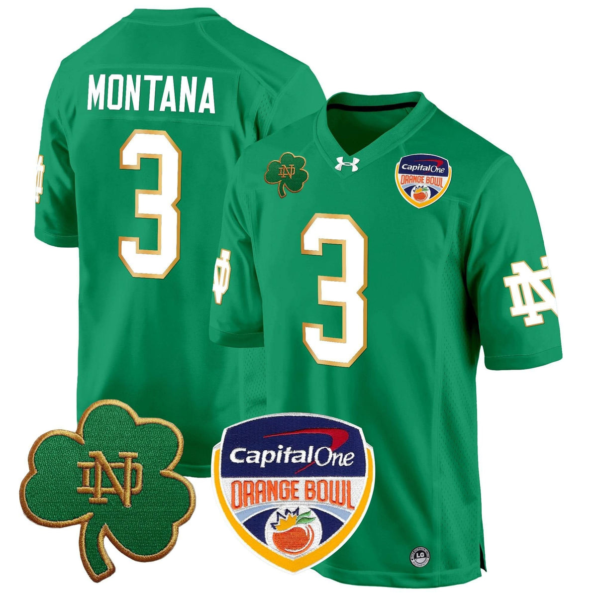NDFI 2024 Orange Bowl Patch Game Jersey