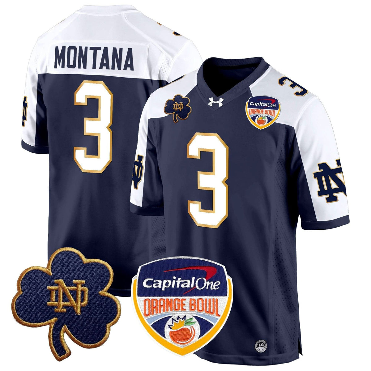 NDFI 2024 Orange Bowl Patch Game Jersey