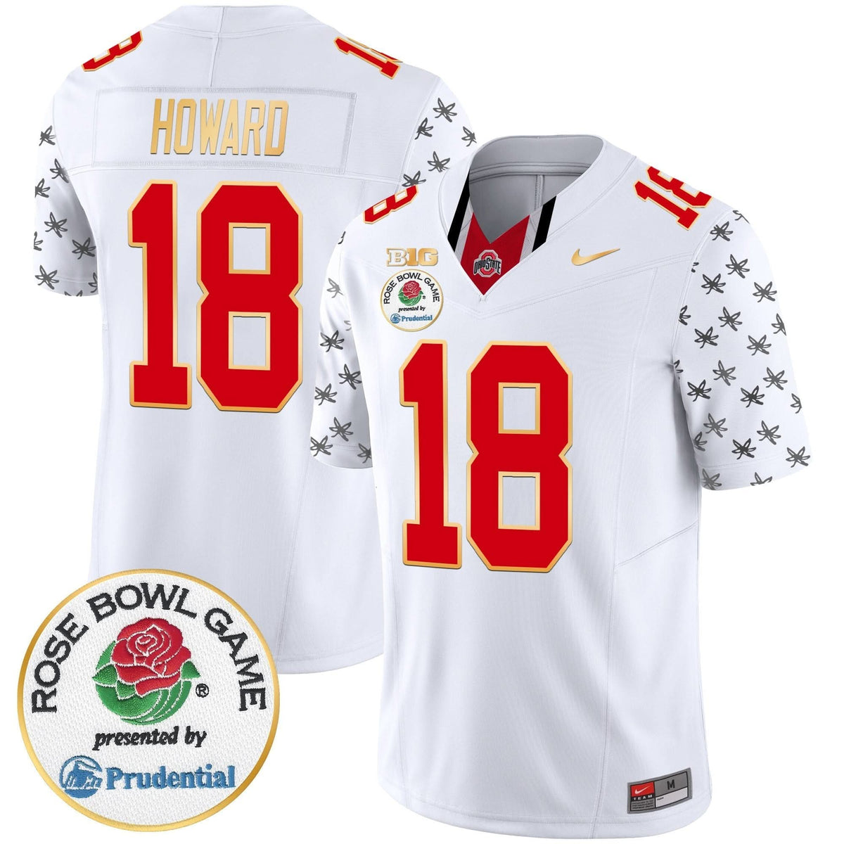 OSB Rose Bowl Gold Trim Vapor Limited Jersey