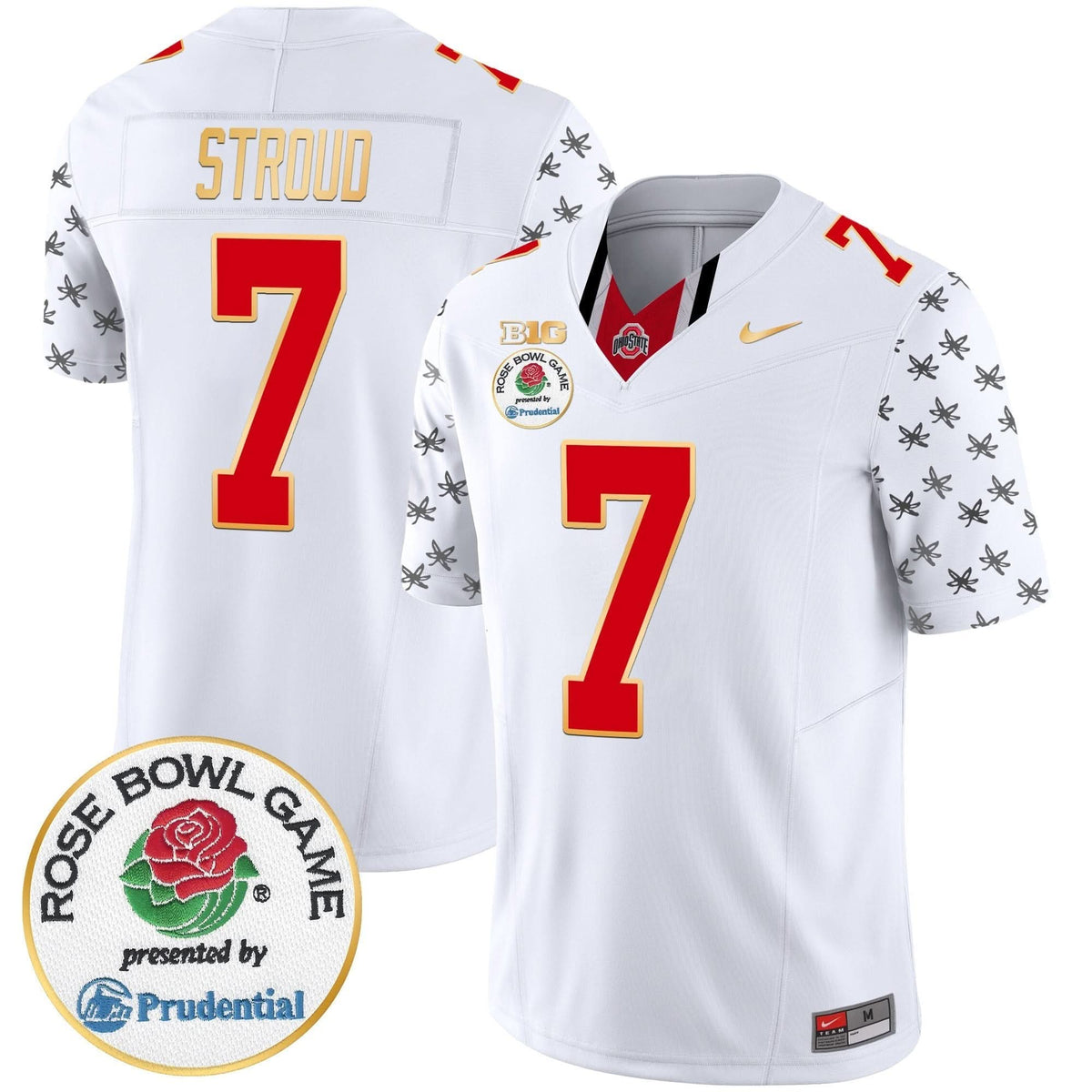OSB Rose Bowl Gold Trim Vapor Limited Jersey