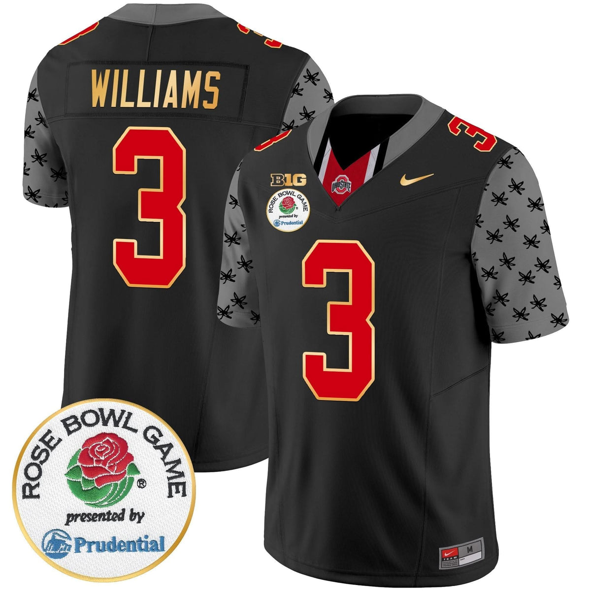 OSB Rose Bowl Gold Trim Vapor Limited Jersey
