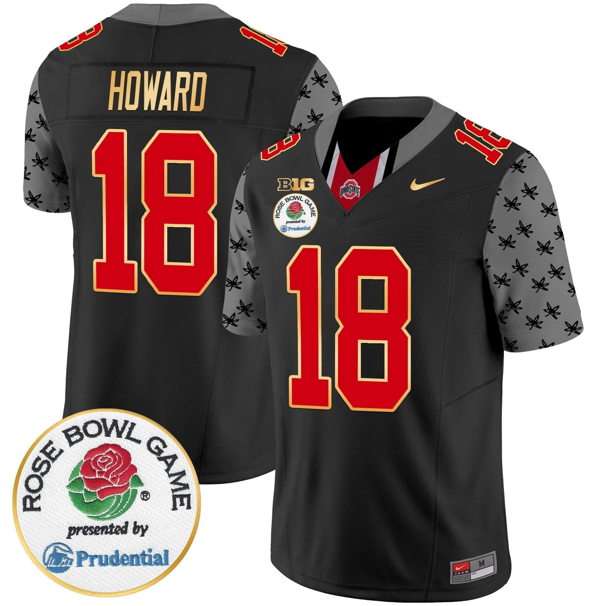 OSB Rose Bowl Gold Trim Vapor Limited Jersey