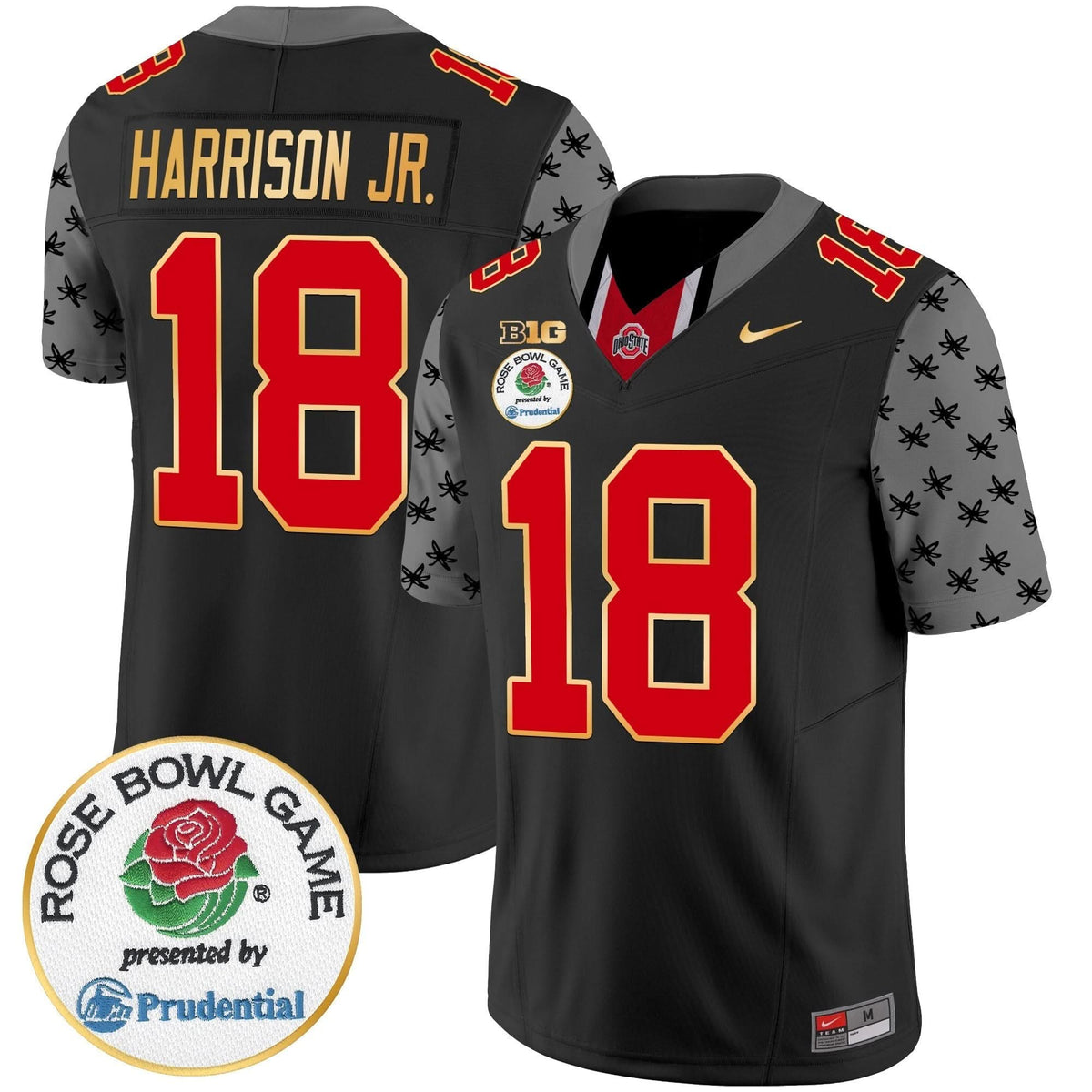 OSB Rose Bowl Gold Trim Vapor Limited Jersey