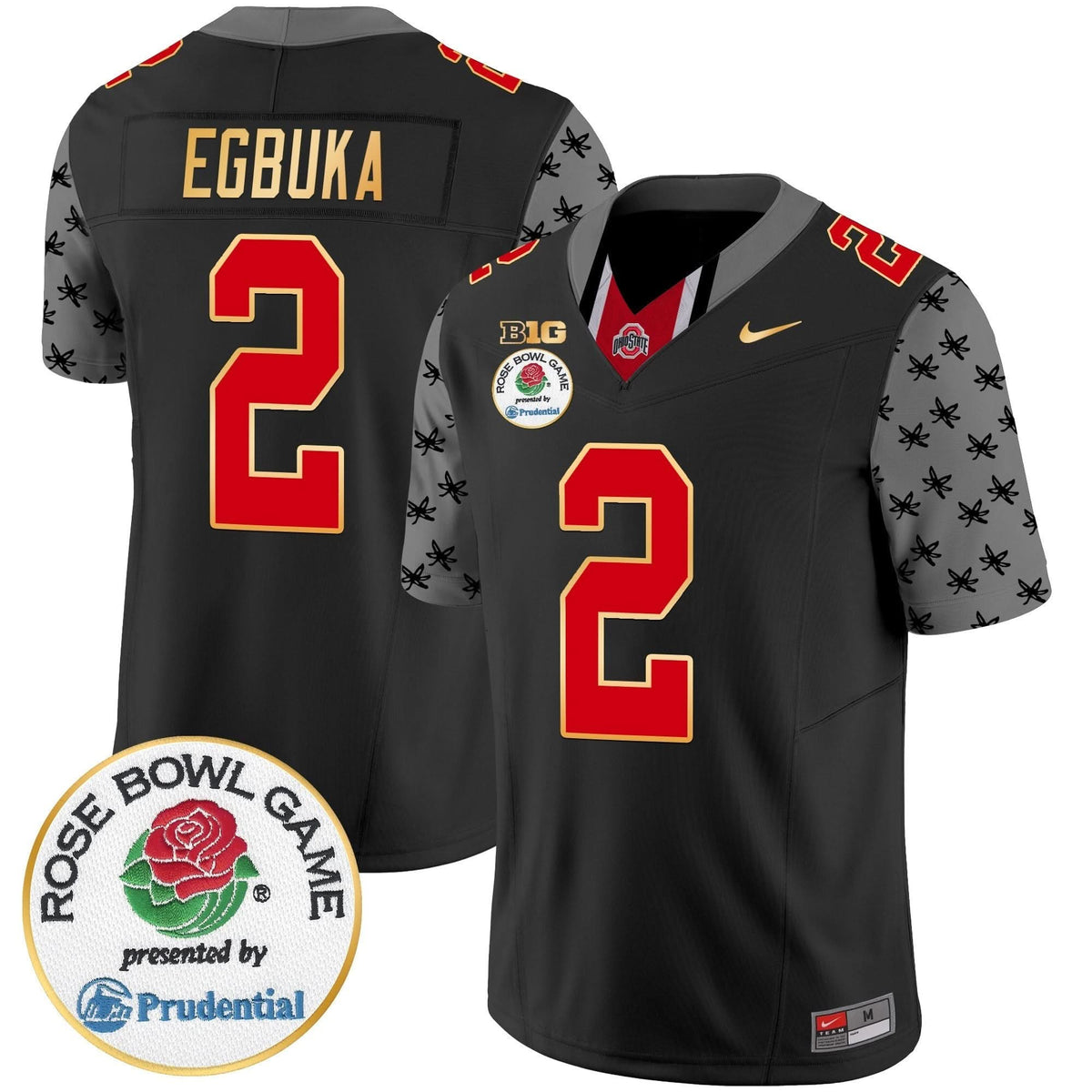 OSB Rose Bowl Gold Trim Vapor Limited Jersey