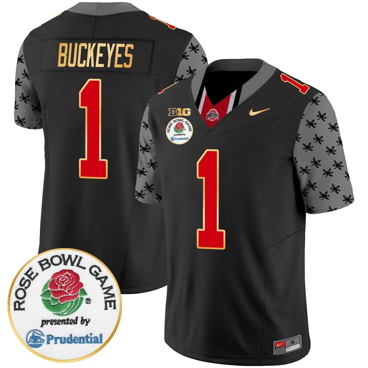 OSB Rose Bowl Gold Trim Vapor Limited Jersey