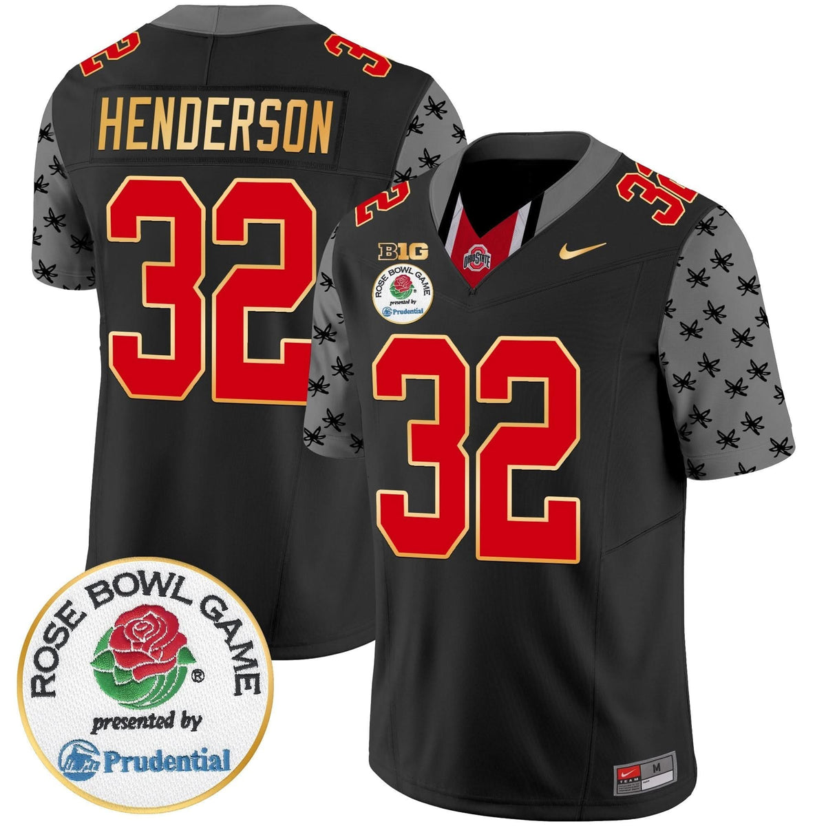OSB Rose Bowl Gold Trim Vapor Limited Jersey