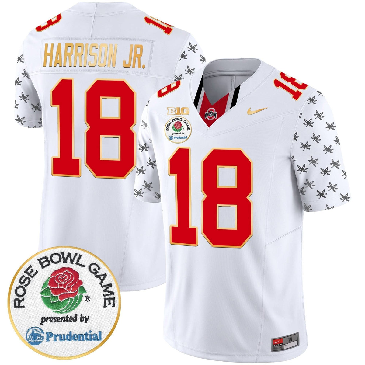 OSB Rose Bowl Gold Trim Vapor Limited Jersey