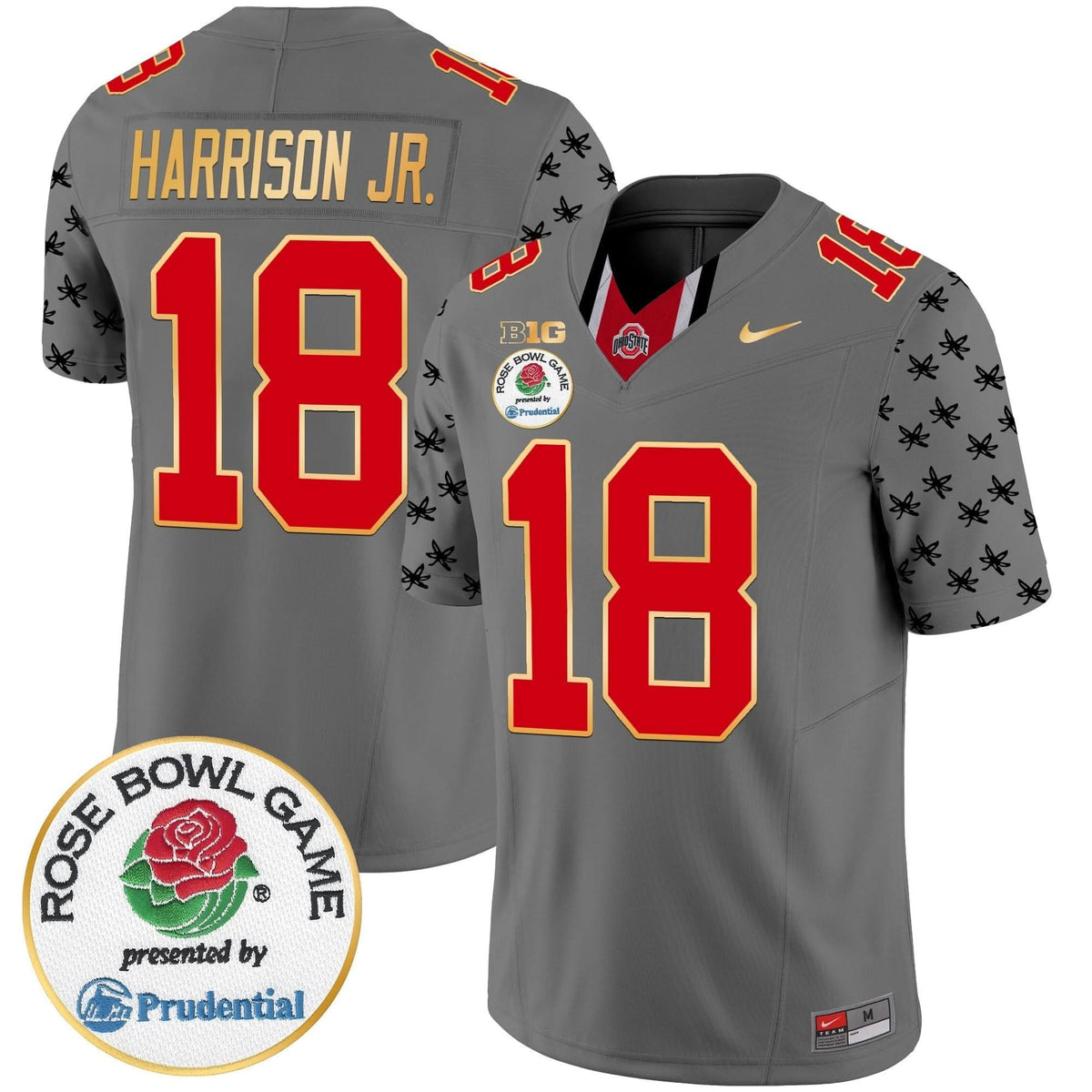 OSB Rose Bowl Gold Trim Vapor Limited Jersey