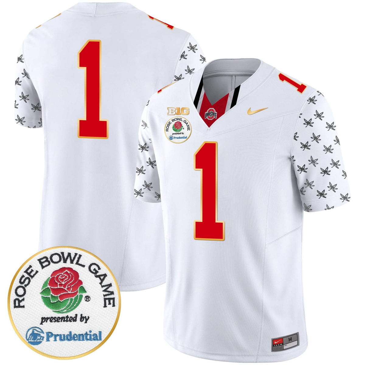 OSB Rose Bowl Gold Trim Vapor Limited Jersey