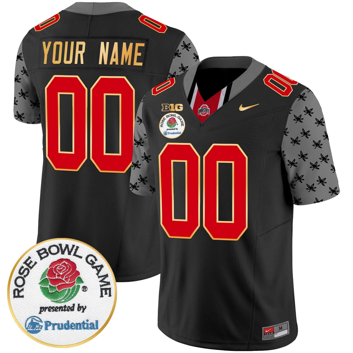 OSB Rose Bowl Gold Trim Vapor Limited Custom Jersey