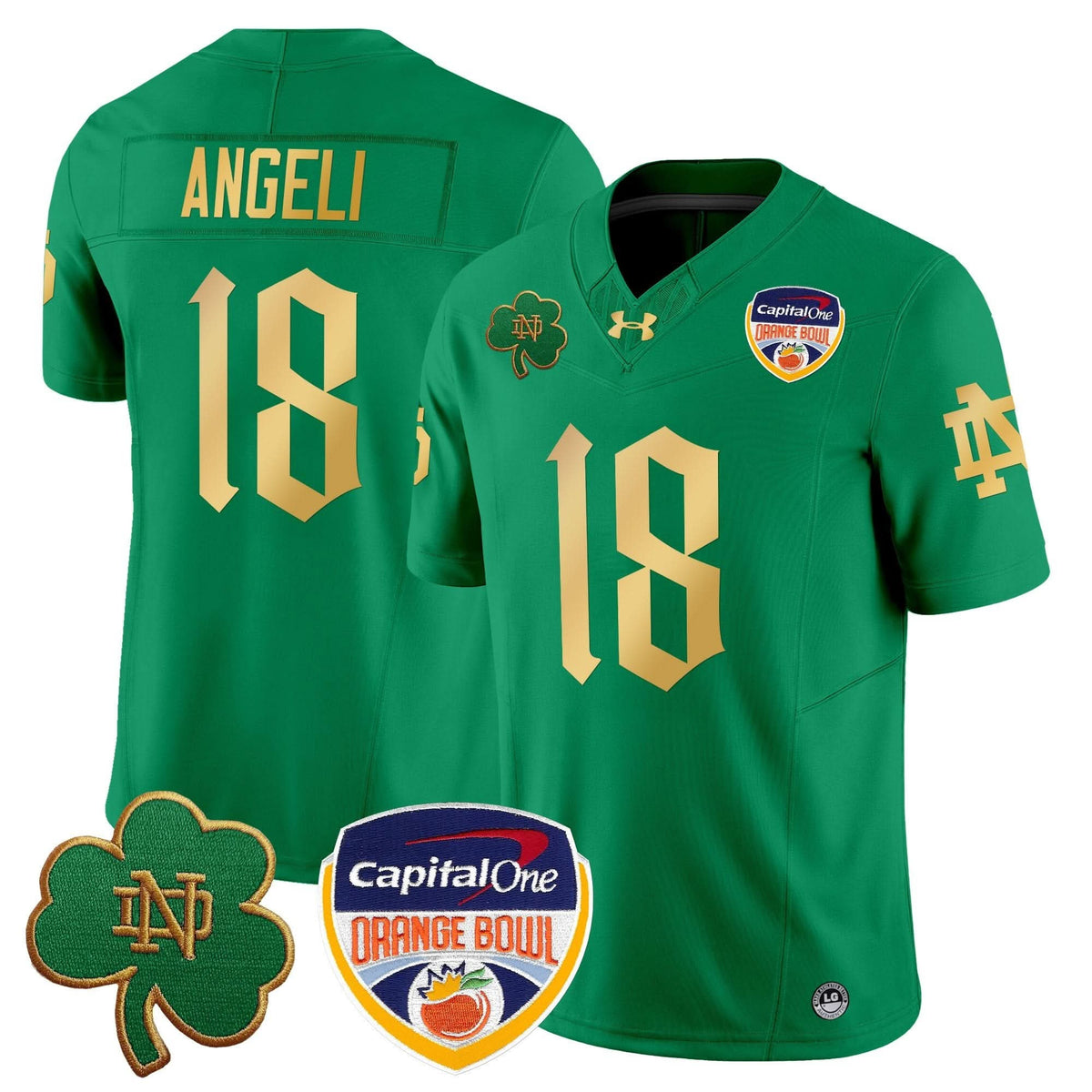 NDFI 2024 Orange Bowl Patch Vapor Limited Jersey V2