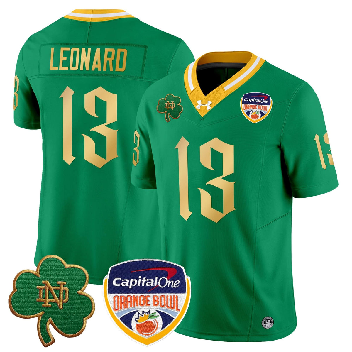 NDFI 2024 Orange Bowl Patch Vapor Limited Jersey V2