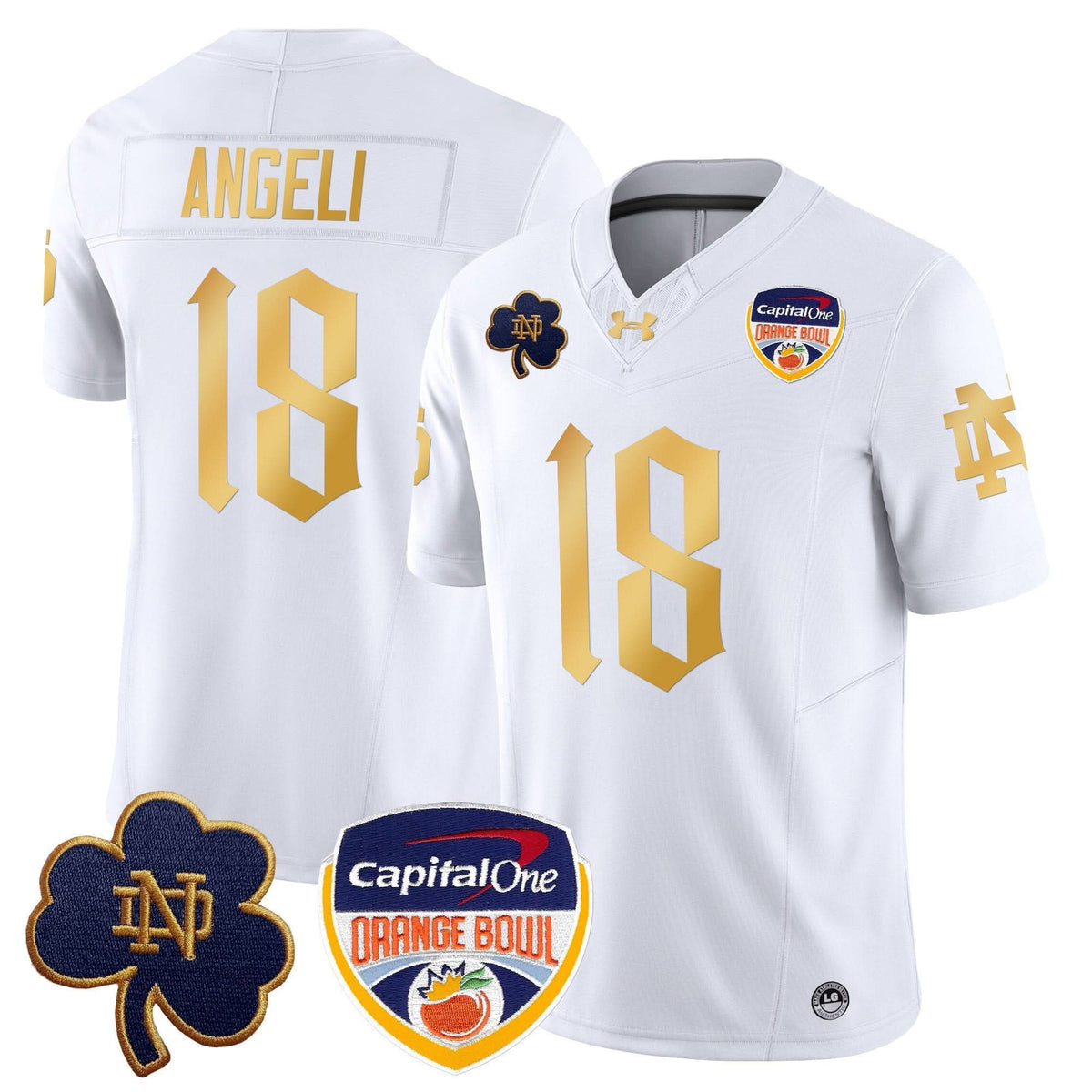 NDFI 2024 Orange Bowl Patch Vapor Limited Jersey V2