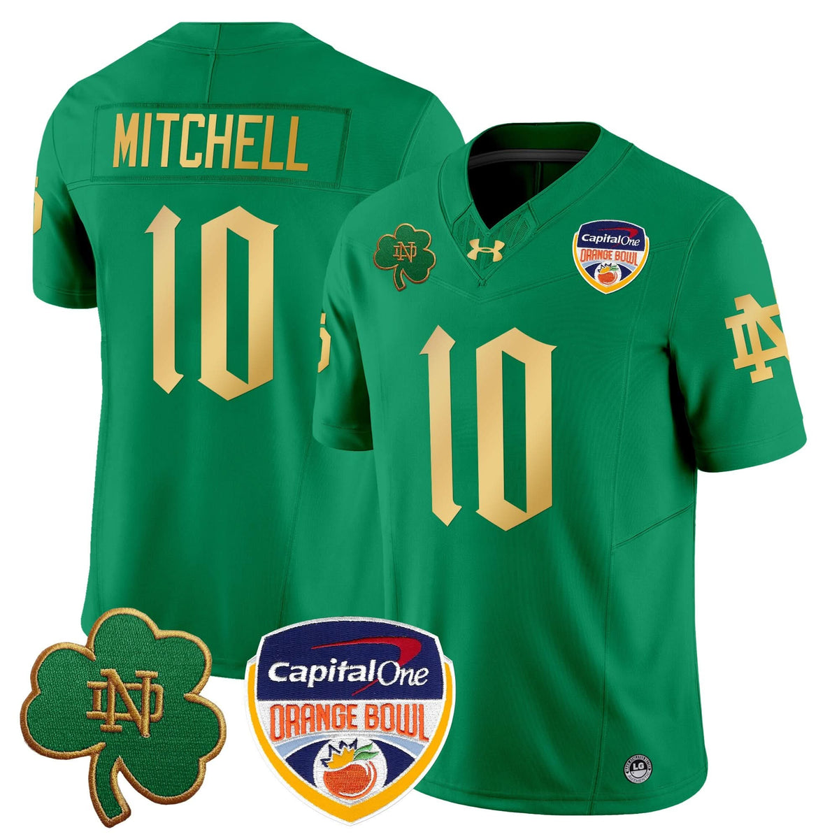 NDFI 2024 Orange Bowl Patch Vapor Limited Jersey V2
