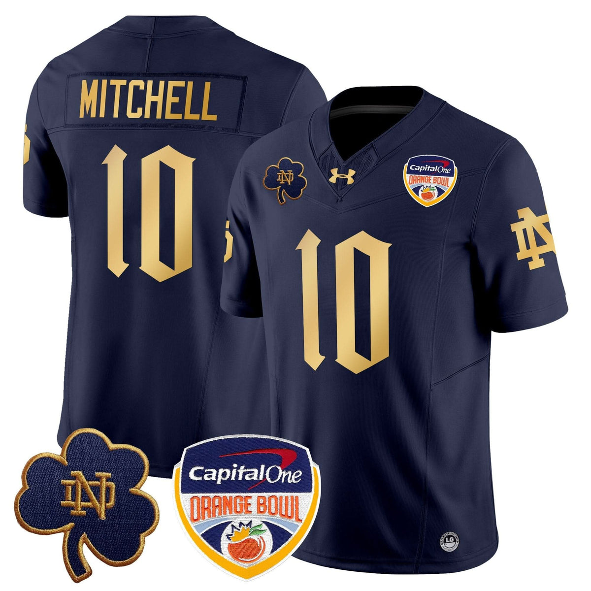 NDFI 2024 Orange Bowl Patch Vapor Limited Jersey V2