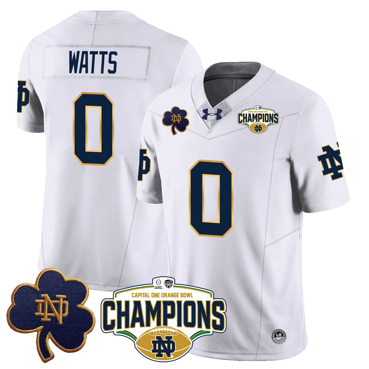 NDFI 2025 Orange Bowl Champions Jersey N5