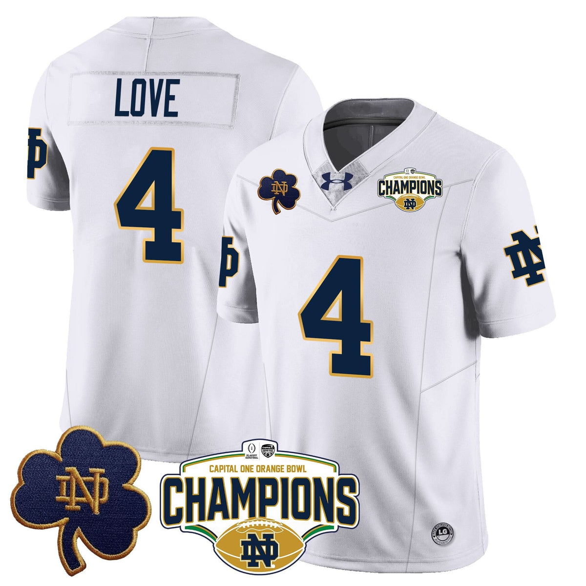 NDFI 2025 Orange Bowl Champions Jersey N5