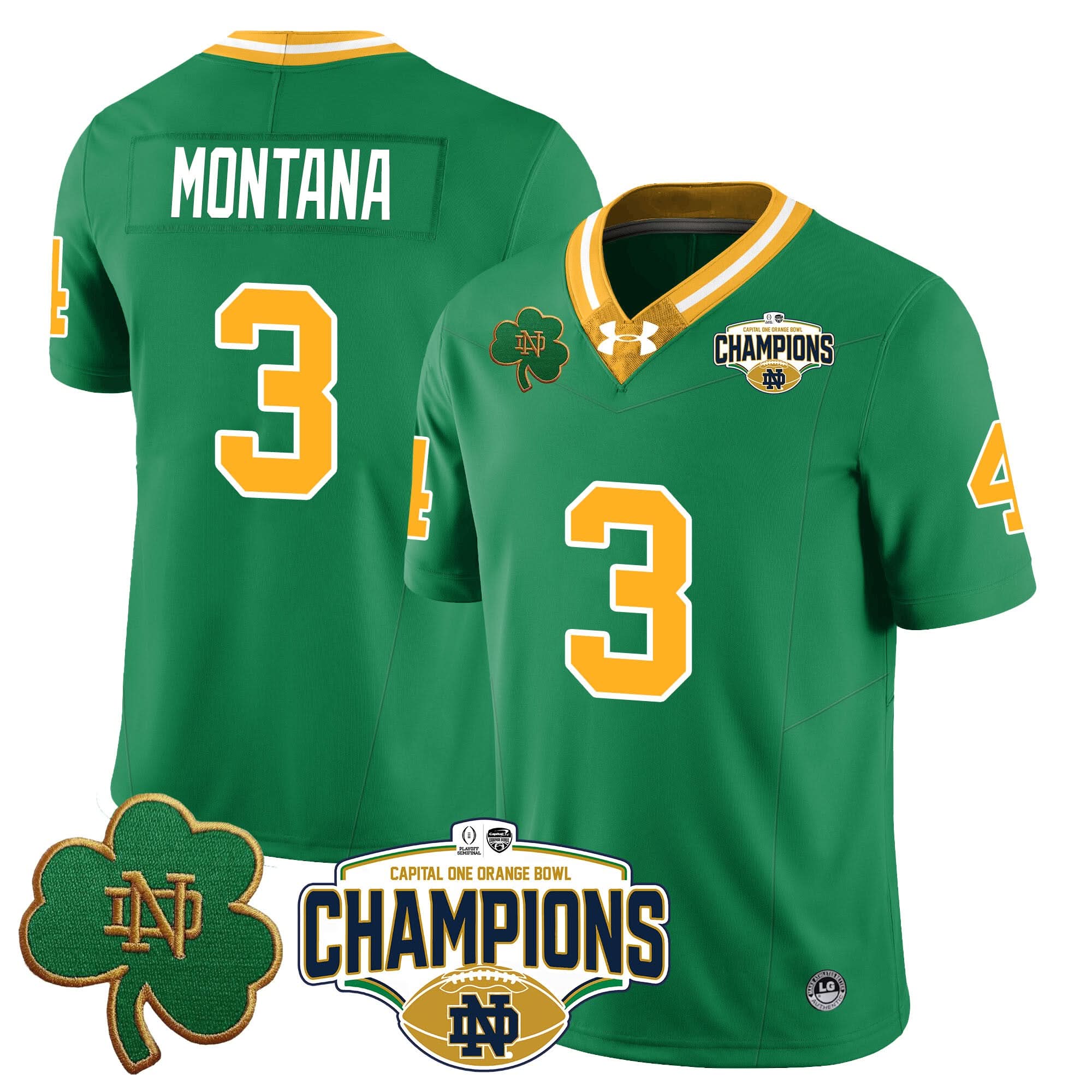 NDFI 2025 Orange Bowl Champions Jersey N5