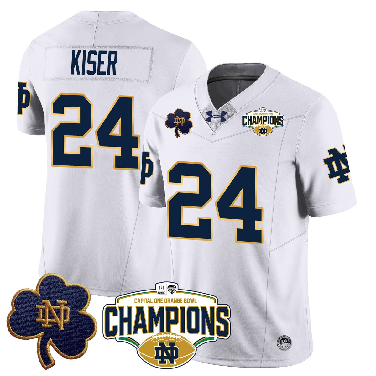 NDFI 2025 Orange Bowl Champions Jersey N5