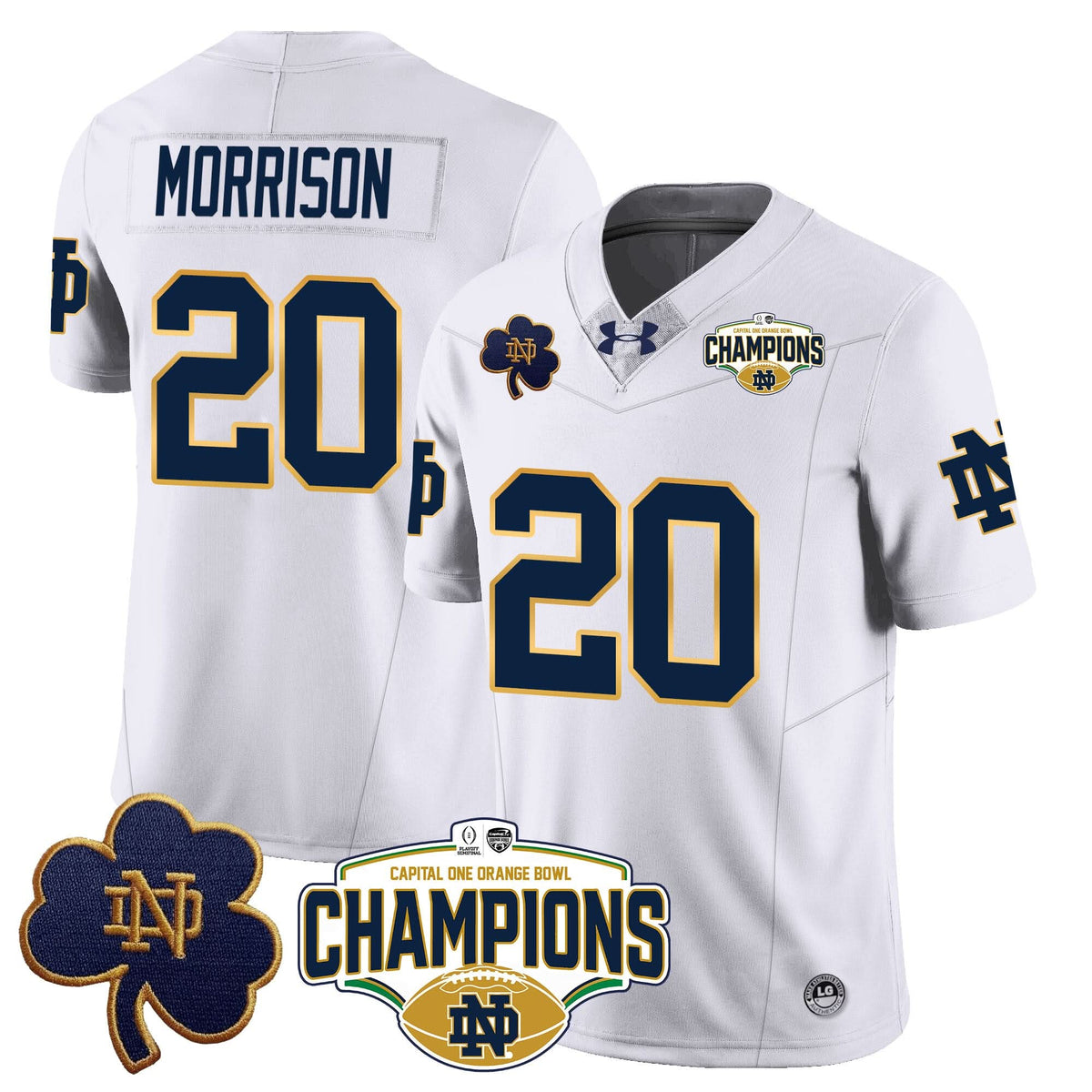 NDFI 2025 Orange Bowl Champions Jersey N5