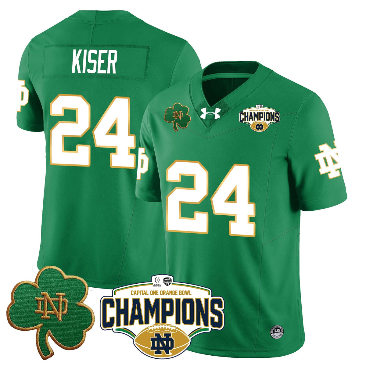 NDFI 2025 Orange Bowl Champions Jersey N5