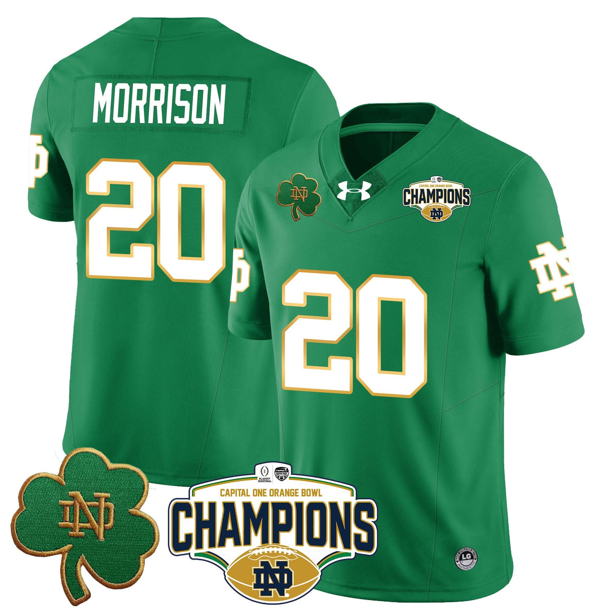 NDFI 2025 Orange Bowl Champions Jersey N5