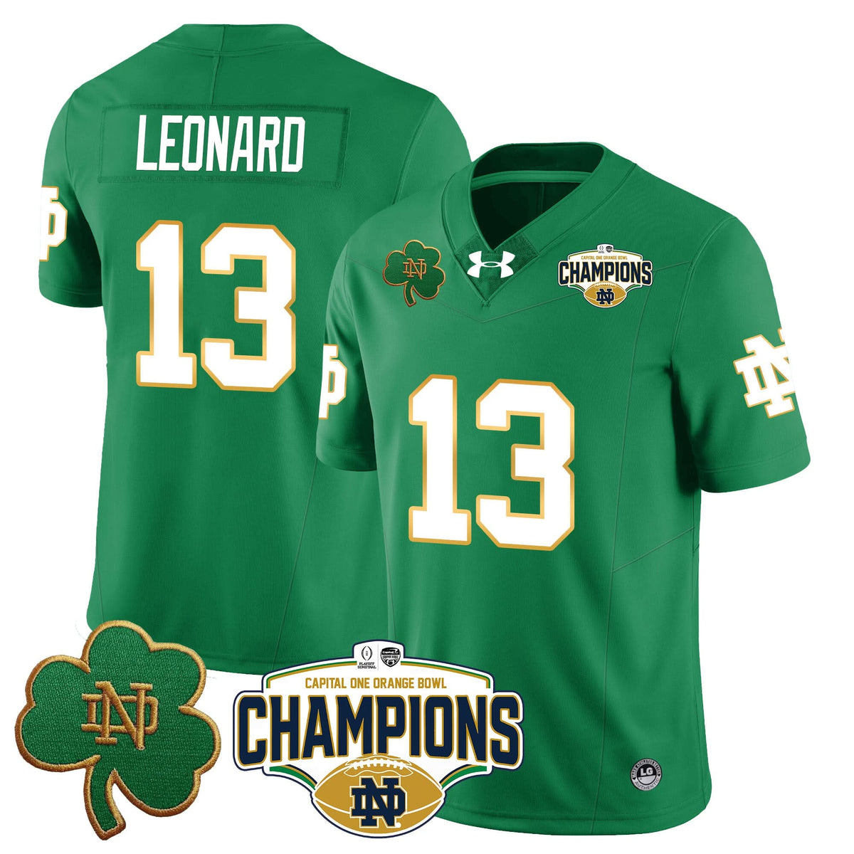 NDFI 2025 Orange Bowl Champions Jersey N5