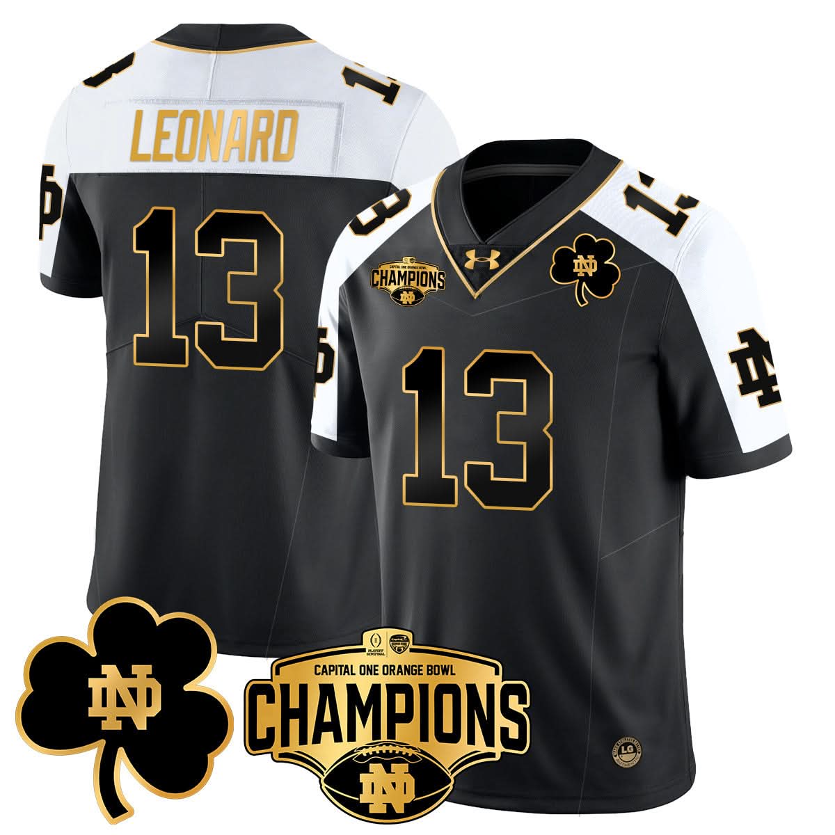 NDFI 2025 Orange Bowl Champions Jersey N5