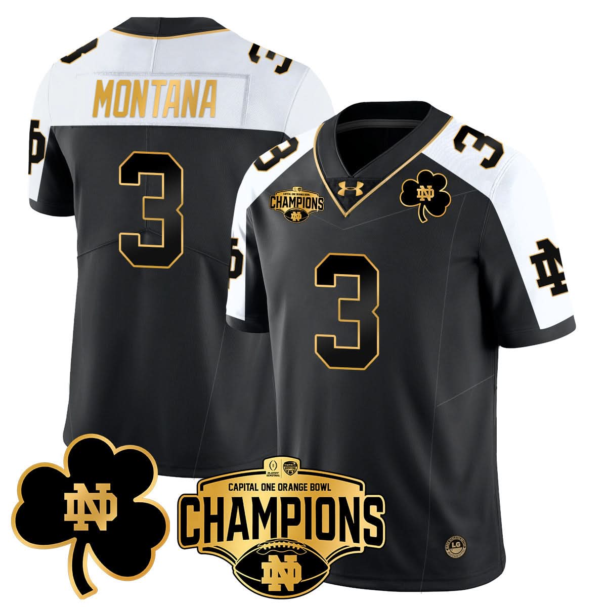 NDFI 2025 Orange Bowl Champions Jersey N5