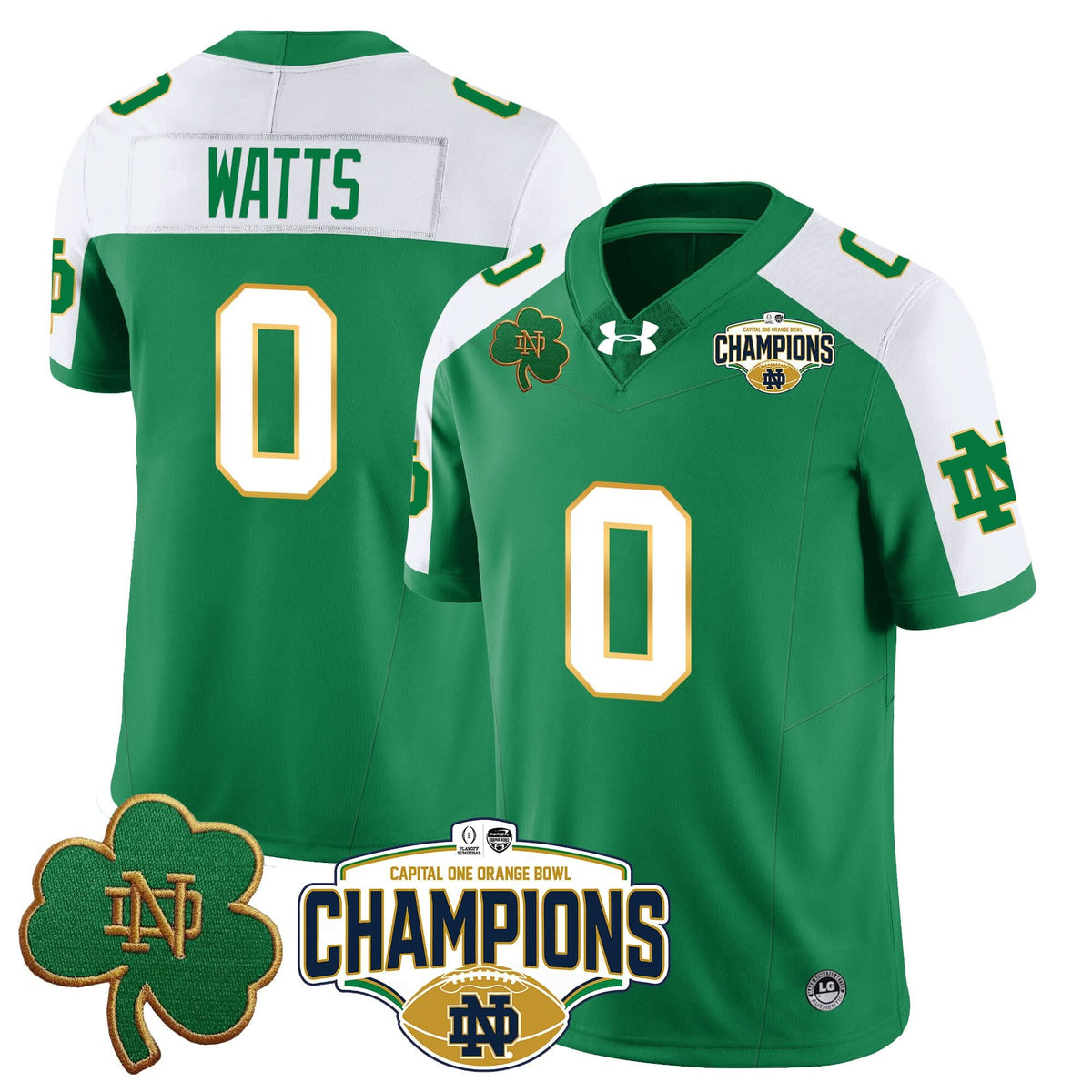 NDFI 2025 Orange Bowl Champions Jersey N5