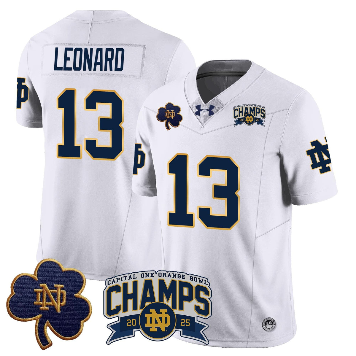 NDFI 2025 Orange Bowl Champions Jersey N6