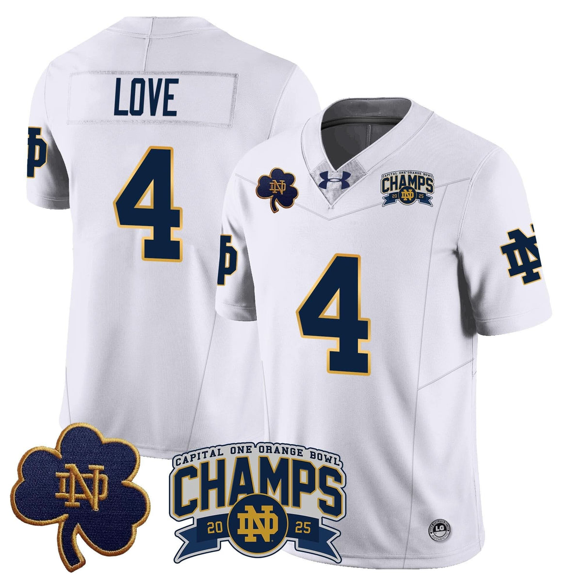 NDFI 2025 Orange Bowl Champions Jersey N6
