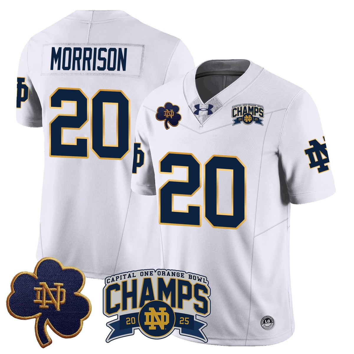 NDFI 2025 Orange Bowl Champions Jersey N6