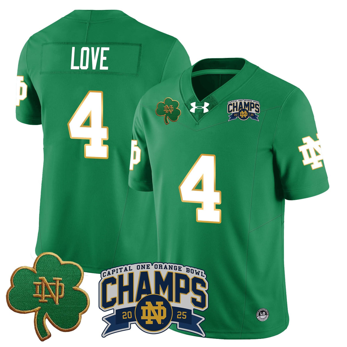 NDFI 2025 Orange Bowl Champions Jersey N6